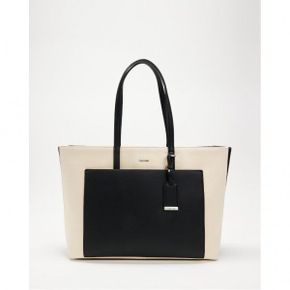 4378590 Calvin Klein Must Shopper Large Tote - Ecru