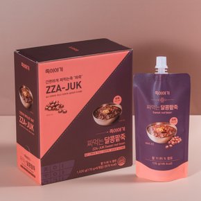 죽이야기 짜죽 짜먹는 달콩팥죽 170g 12팩구성