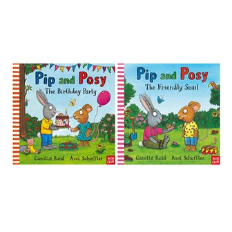 북메카 NEW Pip and Posy 2 Books Set(QR음원 포함) - 페이퍼북