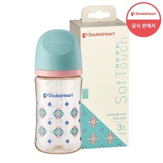 더블하트 3세대 PPSU 헤리티지 240ml 젖병1개(젖꼭지M 1개)