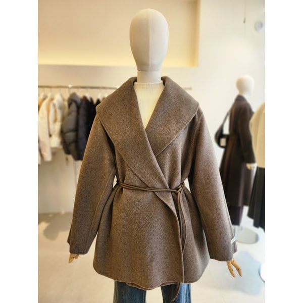 [여주점] [JJ 지고트] 여성 울 캐시미어 숄 카라코트 GRBA0CTJ51