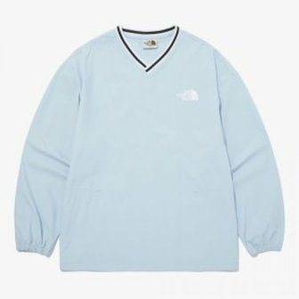 노스페이스 [국내정식매장] 노스페이스 맨투맨 The North Face ICE RUN V CREWNECK - LIGHT_BLUE 티셔츠