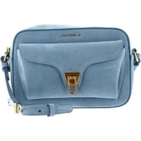 독일 코치넬리 숄더백 가방 1865779 Coccinelle Beat Suede Handbag 레더 Watercolour Blue wate