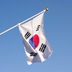 회전깃대 실내외 겸용 태극기세트(가정용+정기세트)