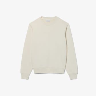 라코스테 [시흥점] 여성 엠보 로고 크루넥 스웻셔츠 SF0343-55G