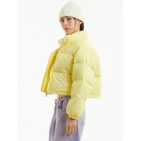 다운 숏 푸퍼 패딩 옐로우_DOWN SHORT PUFFER PADDING YELLOW