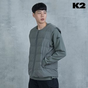 K2 정가:165,000 온전용 E 슬림 SORONA 볼패딩 베스트 GMU236874K