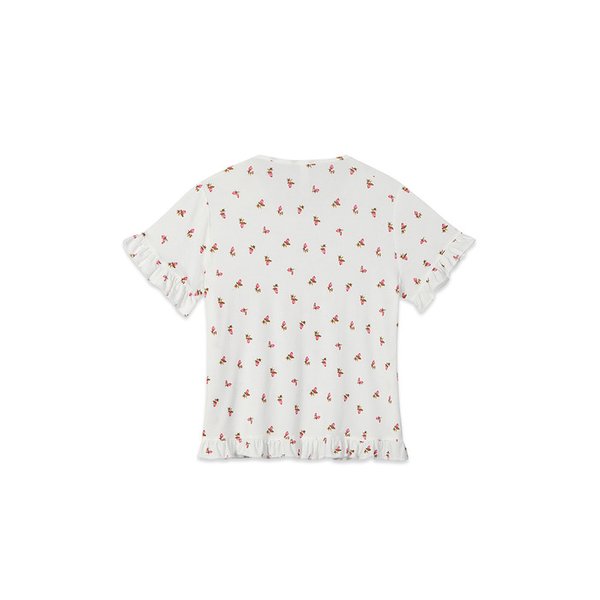 Rose Layer Tee Shirt 로즈 레이어 티셔츠
