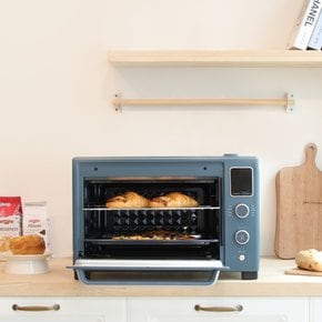 에어프라이어오븐 CON-S32 스틸블루 35L 전기 스팀 그릴 홈베이킹 제빵용 가정용 대용량