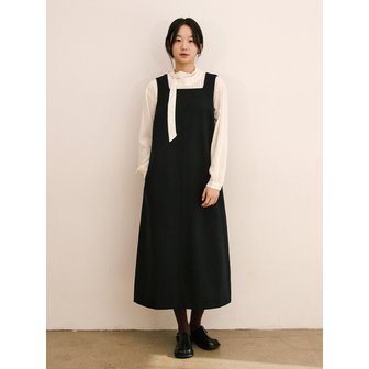 빈센트네이비 Vincent Sleeveless Long Dress_NAVY