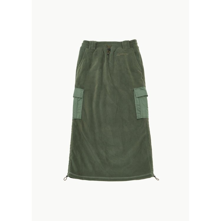 마모트캐피탈 23FW MARMOT CAPITAL MICRO FLEECE SKIRT IN GRAPE LEAF 