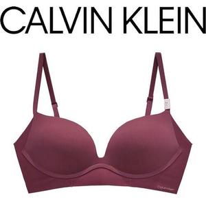 Calvin Klein Underwear 캘빈클라인 INVISIBLES 와이어리스 푸쉬업 브라 QF6021 핑크
