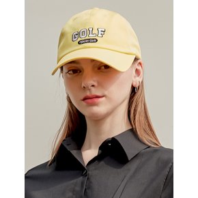 labe golf ballcap yellow