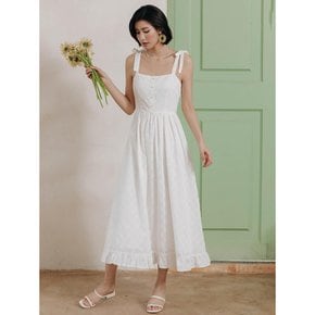 LS_Ribbon strap slip dress