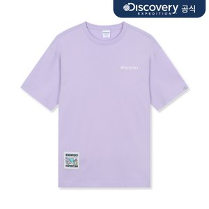 디스커버리 30%▼ 디커맨 타이포그래픽 반팔티셔츠 (VIOLET)