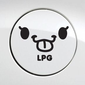 주유구 메롱 LPG / 주유구스티커 자동차스티커