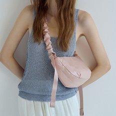 Daily Shirring Bag S Pink Salt