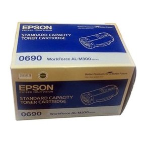 EPSON S050690 BK 1P 프린트 복사 잉크 레이저 토너 (WC982DE)