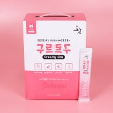초심 구르구르 연어 100P 고양이 츄르 파우치