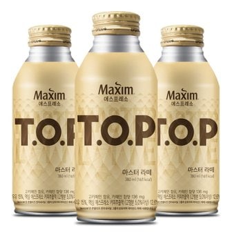  TOP 마스터 라떼 380ml x 20캔