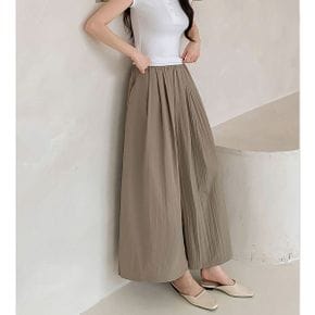 바스락 치마 바지 4color 밴딩 치마 바지 데일리 팬츠 주머니 바지 바스락 원단_P392880235