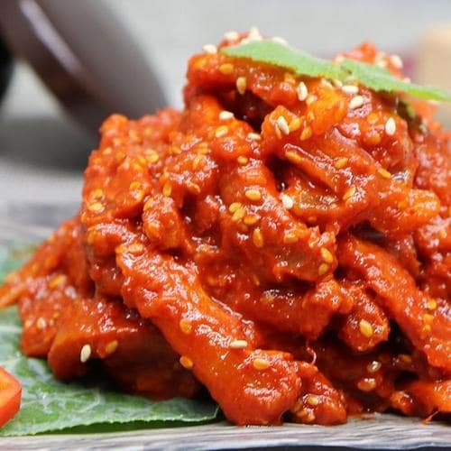 맛깔나는 가오리 무침 200g 간재미 무침 가오리회 무침 간재미회 무침 밑반찬(1)