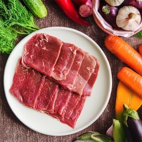 Fresh 호주청정우 슬라이스 우둔 200g 샤브샤브용 이유식 육전 식단 헬스고기