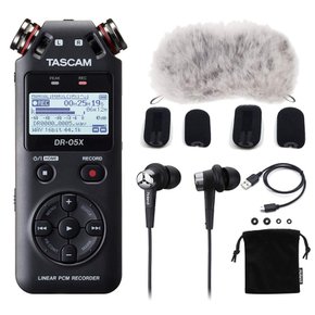 TASCAM DR-05X 바이노럴 수록 세트 Roland CS-10EM 첨부(USB 마이크도 되는 DR-X 시리즈)