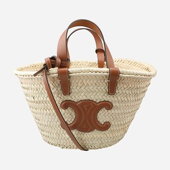 셀린느 [시흥점] 6S 113832CGG 04LU 파니에 틴 라피아 토트백