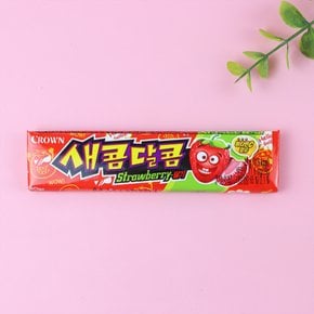 크라운 새콤달콤 딸기 29g x 15개 / 츄잉캔디
