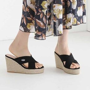 kami et muse Cross strap esapdrille wedge slippers_KM21s218