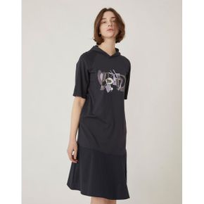 후드 롱 원피스 VVCOAYM3491_P421009283