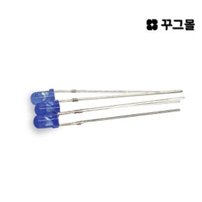 3파이 LED 파랑 3mm