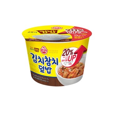오뚜기 맛있는  컵밥 김치참치덮밥