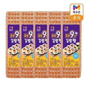 목우촌 주부9단 김밥햄170g X 5개