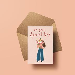 아트박스/캘리엠 캘리그라피카드 ( on your special day  ) 감사