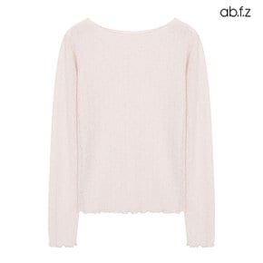 링클 무지 라운드넥 티셔츠 (AFZ5MK33A)