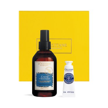 록시땅 [기프트] 코쿤 드 세레니떼 릴랙싱 필로우 미스트 100ml 세트 (+미니핸드)