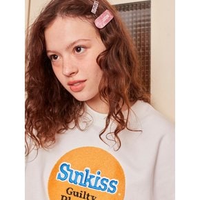 lotsyou_Sun Kiss Sweat Shirt White