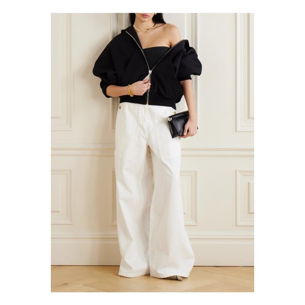 더프랭키샵 위오나 스트레치 니트 방도 탑 블랙 1647597332130396