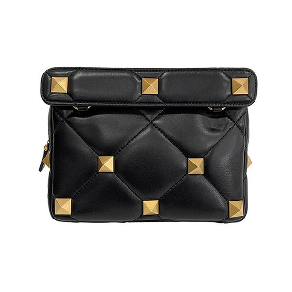 로만 스터드 토트백/블랙/WY0B0B26 DUA 0NO