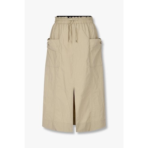 GCUT [25S/S] H라인 카고 롱 밴딩 스커트(7255235105)