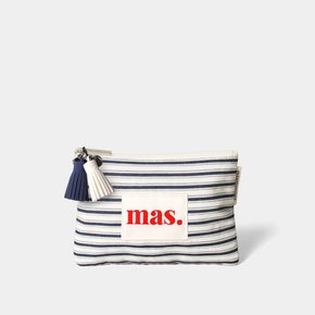 Basic pouch _ Navyline stripe