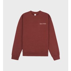 공식온라인 HWCNY Crewneck 남녀공용 맨투맨 SRB3MT201BR