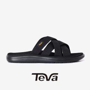 TEVA[테바] 편안하고 안정감 있는 남성 슬라이드 슬리퍼 Voya Slide STVM2419272-BLK