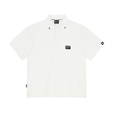 제이미웨스트 퍼포먼스 포켓 카라티셔츠 (화이트) JVB-PS346WH1