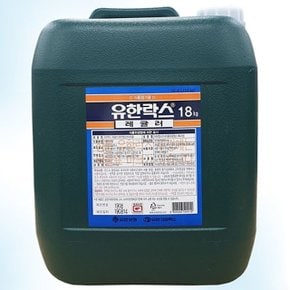 유한양행 유한락스 레귤러 말통 18kg 대용량 업소용 (W7A9012)