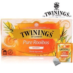 [트와이닝] 트와이닝 퓨어 루이보스 허브차 25티백 /Twinings/루이보스차