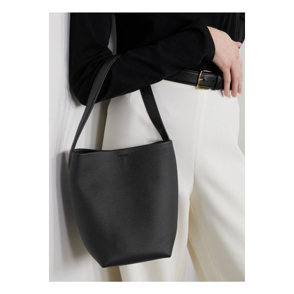 N/s 파크 스몰 가죽 토트 블랙 29419655932782768