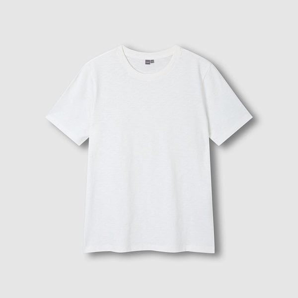 여 슬럽 반팔 티셔츠 J116201081001